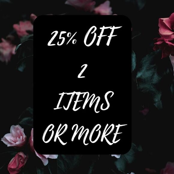 25% OFF ENTIRE STORE! Have a look around.